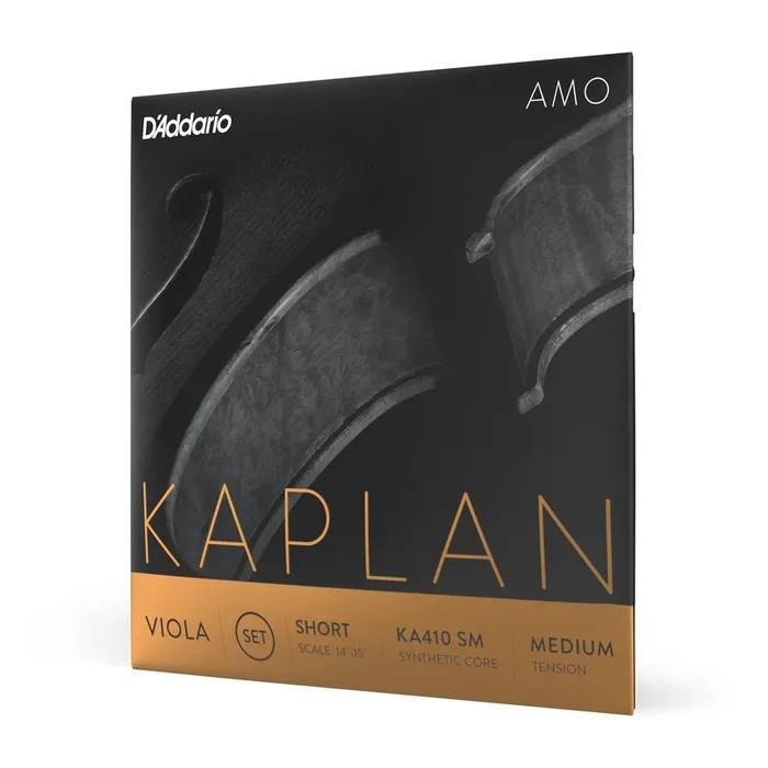 D’Addario Kaplan Amo Viola String Set, Short Scale, Medium Tension