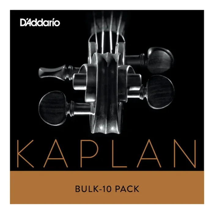 D’Addario Kaplan Bass String Set, 3/4 Scale, Heavy Tension, Bulk 10-Pack