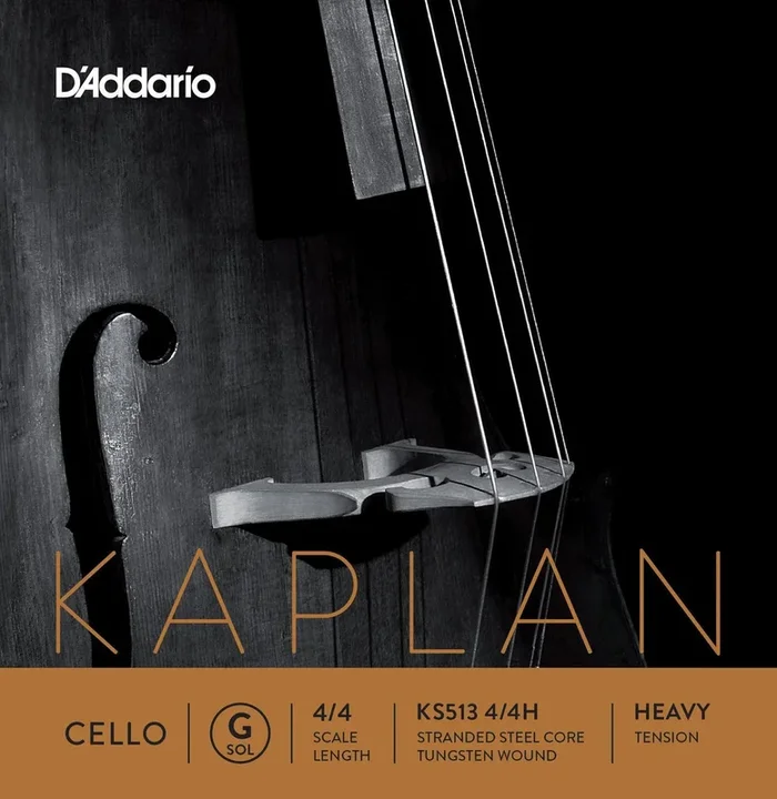 D’Addario Kaplan Cello G String 4/4 – Heavy