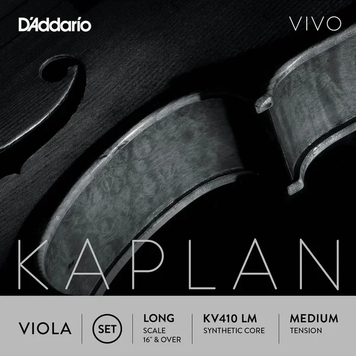 D’Addario Kaplan Vivo Viola String Set 15″-17″