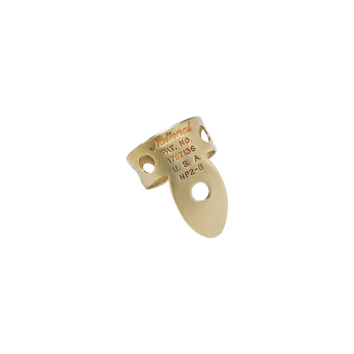 D’Addario National Brass Finger Picks 12 pack