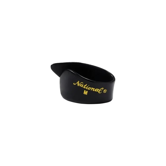 D’Addario National Celluloid Thumb Picks, Large Black 12 pack