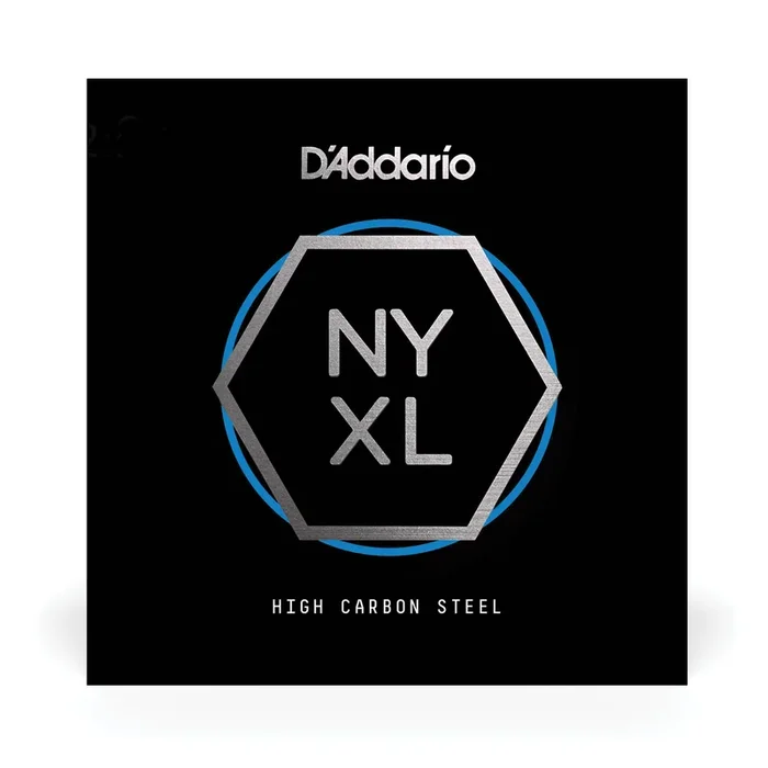D’Addario NYS019 Single Plain Steel Guitar String, .019