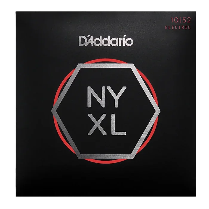 D’Addario NYXL 10-52 Lite/Heavy Bottom Nickel Wound Guitar Strings