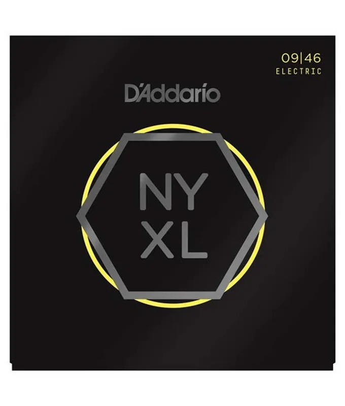 D’Addario NYXL0946 Nickel Wound, Super Light Top / Regular Bottom, 09-46 Electric Guitar Strings