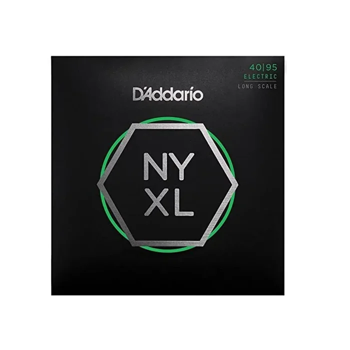 D’Addario NYXL4095 Bass Guitar Strings, Super Light, 40-95, Long Scale