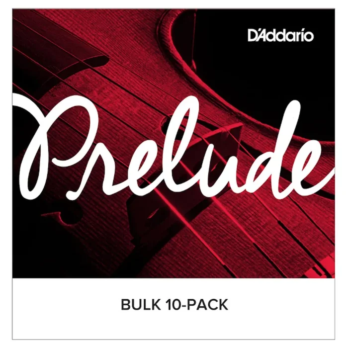 D’Addario Prelude Cello Single G String, 1/8 Scale, Medium Tension, Bulk 10-Pack