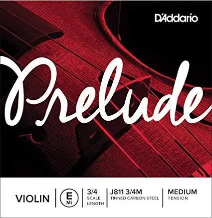 D’Addario Prelude Violin E String 3/4
