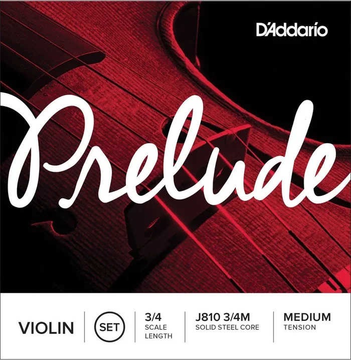 D’Addario Prelude Violin String Set 3/4