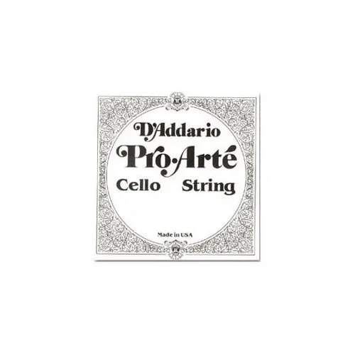 D’Addario Pro-Arté cello 1/2-1/4 C string, tungsten/silver, medium
