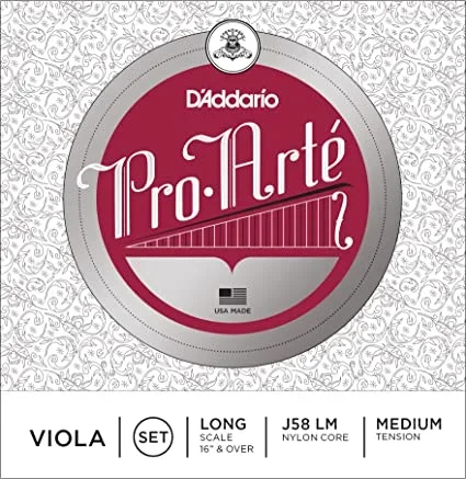 D’Addario Pro-Arté Viola String Set