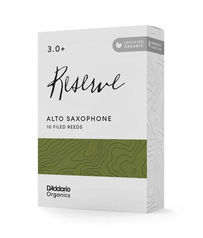 D’Addario Reserve 3.0+ Alto Saxophone Reeds – Box of 10