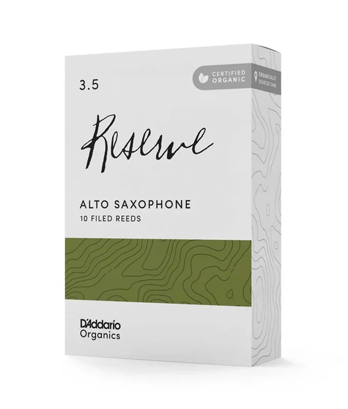 D’Addario Reserve 3.5 Alto Saxophone Reeds – Box of 10