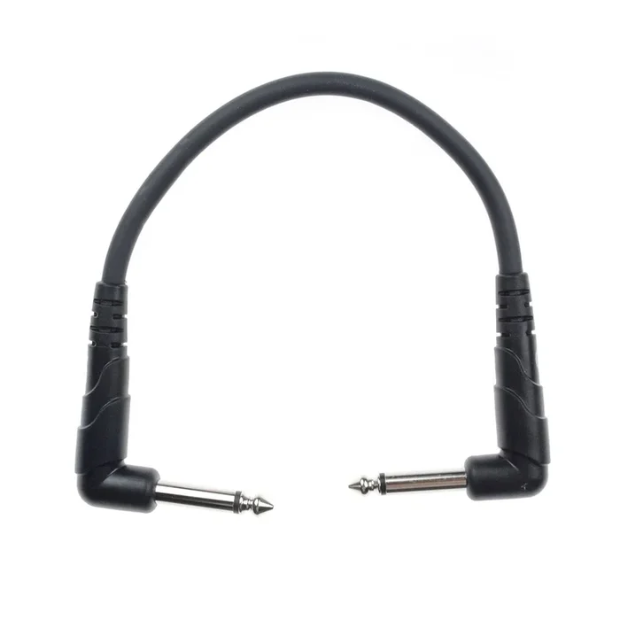D’Addario Right Angle 6″ Patch Cable (0.5′)
