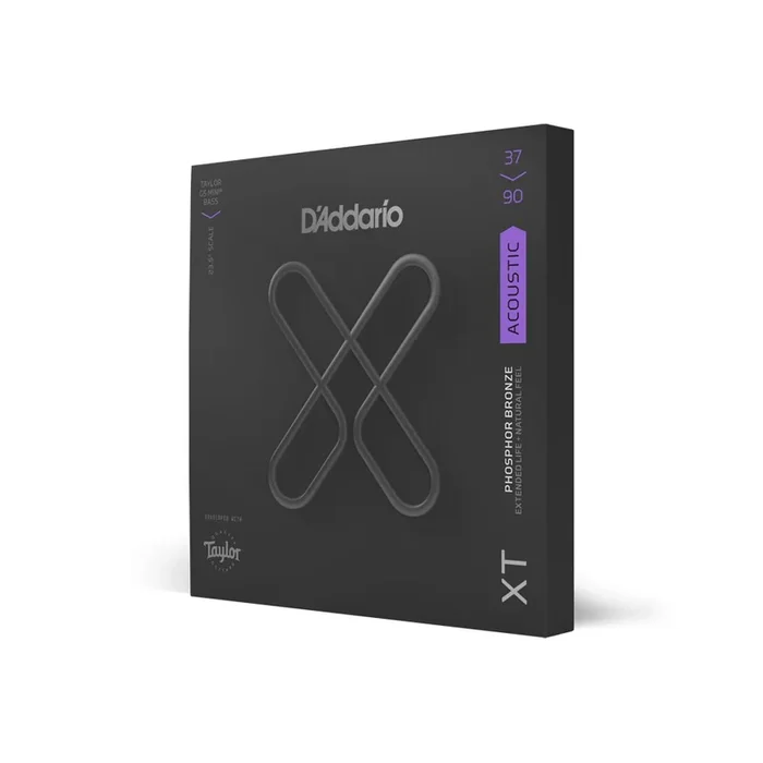 D’Addario Taylor GS Mini XT Coated Strings | Phosphor Bronze | Custom Light | 37-90