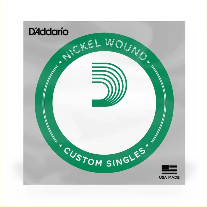 D’Addario XLB080 Nickel Wound Bass Guitar Single String, Long Scale, .080
