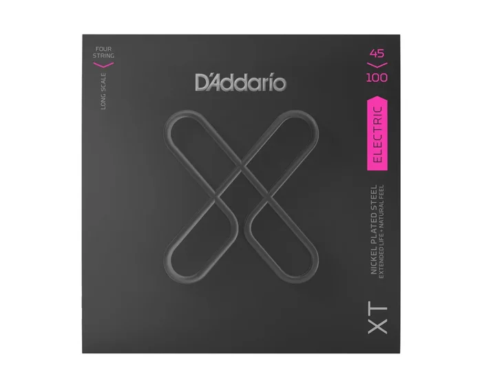 D’Addario XT Bass Nickel Plated Steel, Regular Light, Long Scale, 45-100
