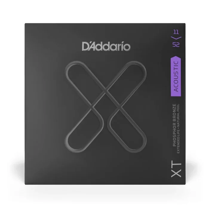 D’Addario XT Phosphor Bronze Custom Light 11-52 Acoustic Guitar Strings