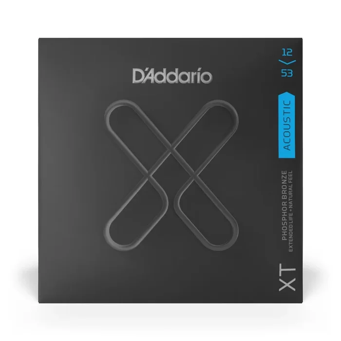 D’Addario XTAPB1253 XT Acoustic Phosphor Bronze Light 12-53