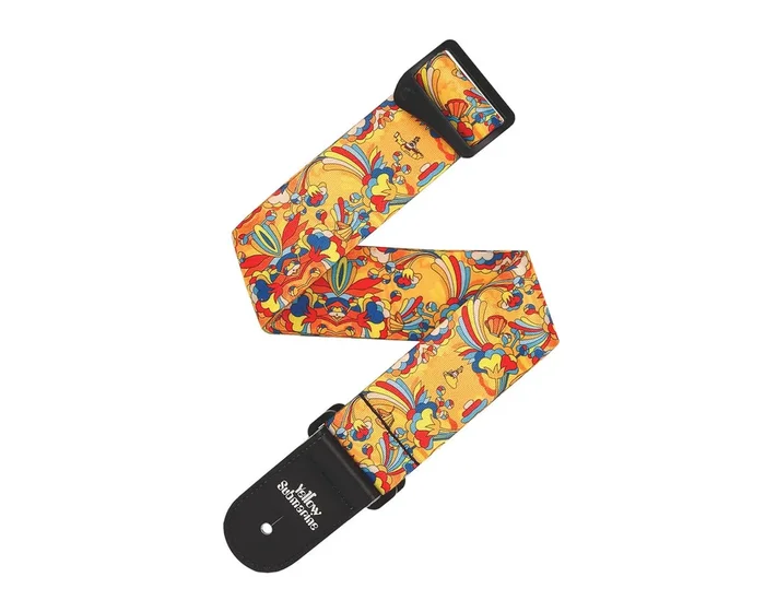 D’Addario Yellow Submarine 55th Anniversary Guitar Strap – Primrose Prai