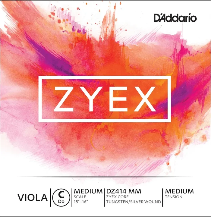 D’Addario Zyex Viola Single C String, Medium Scale, Medium Tension