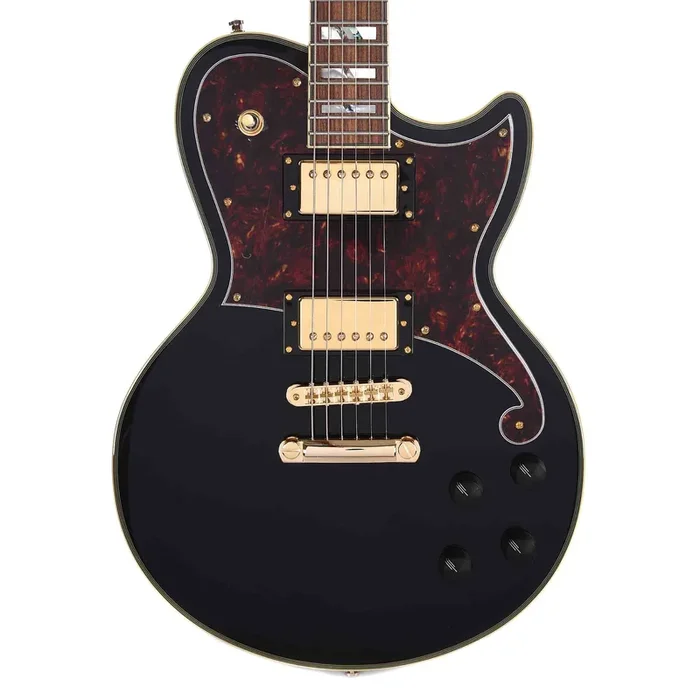 D’Angelico Deluxe Atlantic Black w/Seymour Duncan ’59s