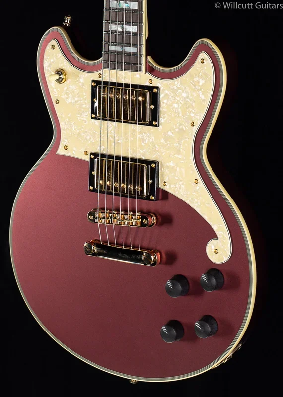 D’Angelico Deluxe Brighton Matte Wine (511)