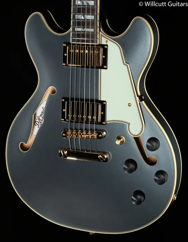 D’Angelico DELUXE MINI DC LE MATTE CHARCOAL