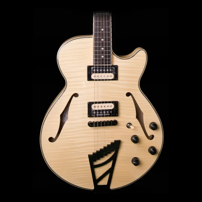 D’Angelico EX-SS Fabrizio Electric Guitar Natural w/ Case EXSSFABRIZIONAT