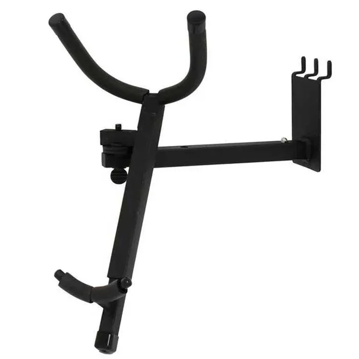 D’Luca Adjustable Alto / Tenor Sax Holder Fits Slatwall And Peg Wall