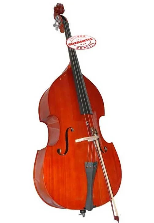 D’Luca Ebony 3/4 Full Size Flamed Upright Double Bass