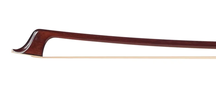 D. CARVALHO – BRASIL nickel cello bow, round Pernambuco stick, BRAZIL, 82.3 grams