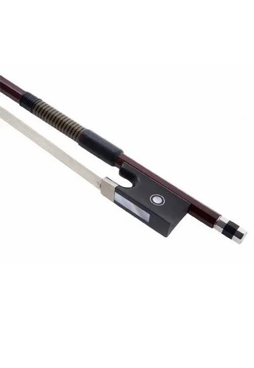 D’Luca Brazilwood Ebony Frog Violin Bow 1/2