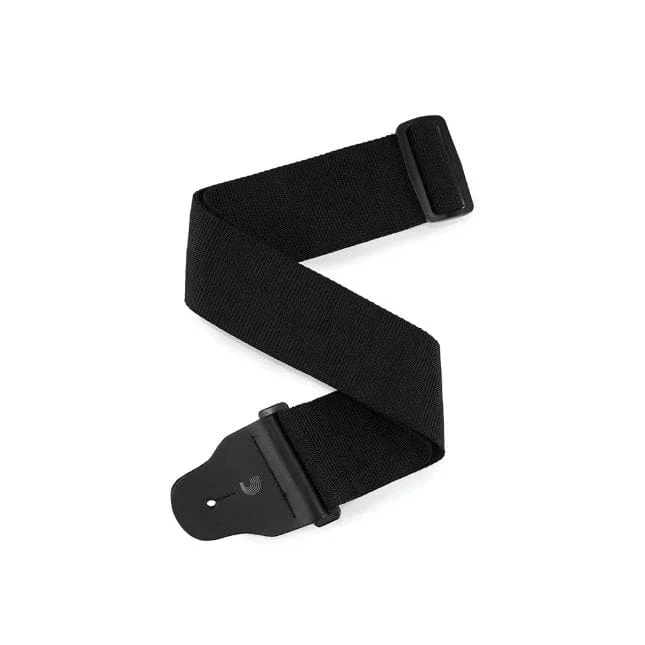 Daddario 75MM Black Poly Strap Bass
