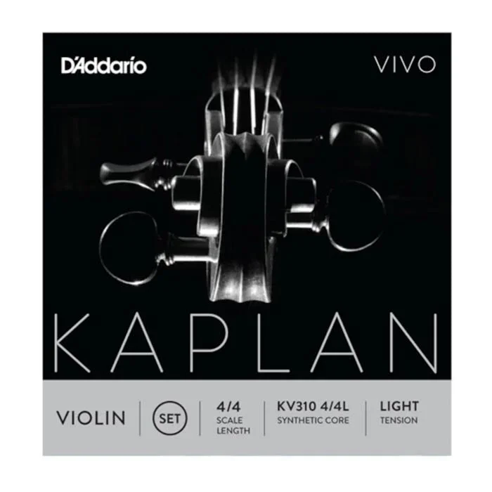 Daddario Kaplan Vivo Violin Set 4/4 Light Tension