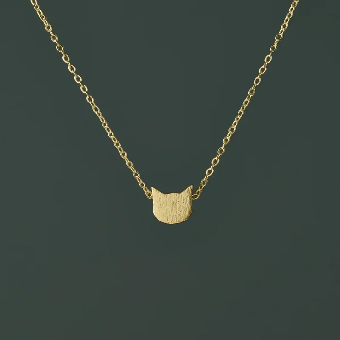 Dainty Cat Necklace