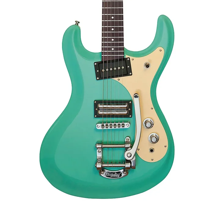 Danelectro ’64 MOSRITE-Style Electric Guitar Dark Aqua (D64DARKAQUA)