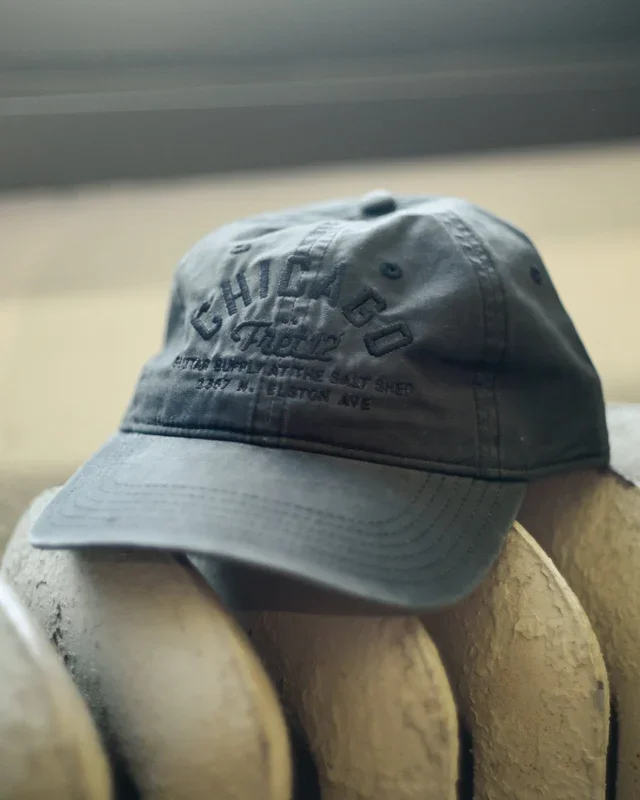 DARK MODE 6 PANEL HAT – Faded Black