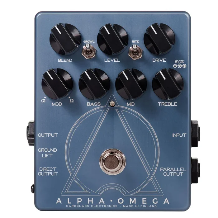 Darkglass Electronics Alpha Omega AO Bass Preamplifier Pedal
