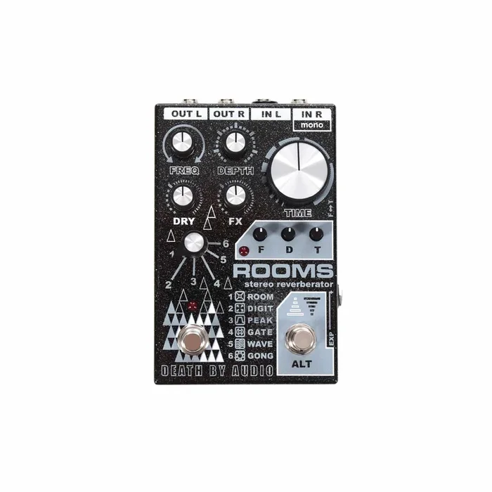 Death By Audio Rooms Stereo Multi Reverb Pedal