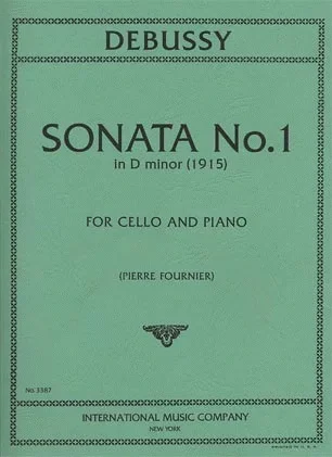 Debussy (Fournier): Sonata No.1 in D minor (cello & piano)
