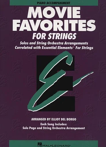 Del Borgo: Movie Favorites for Strings (piano accompaniment)