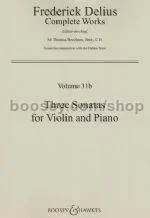 Delius, F.: Three Sonatas (Violin & Piano)