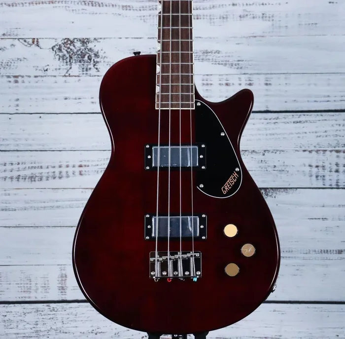 *DEMO* Gretsch Streamliner Jet Club Bass Single Cut | Walnut Stain