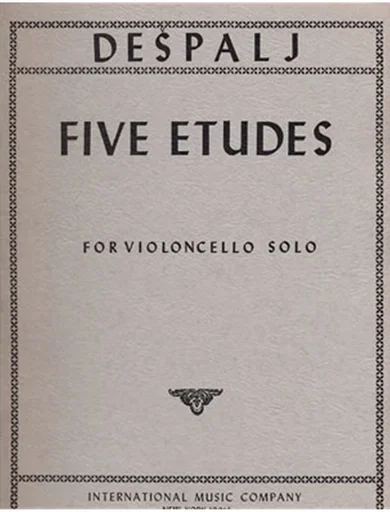 Despalj, Valter: Five Studies (cello)