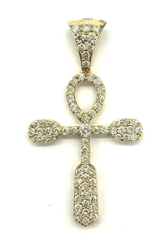 Diamond Ankh Pendant