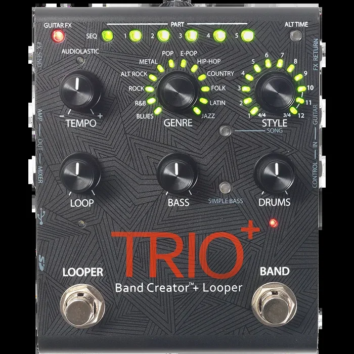 Digitech Trio Plus Band Creator and Looper Pedal