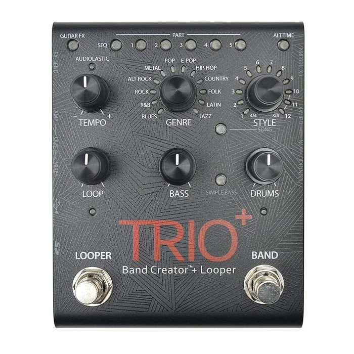 Digitech Trio Plus Band Creator with Looper Pedal