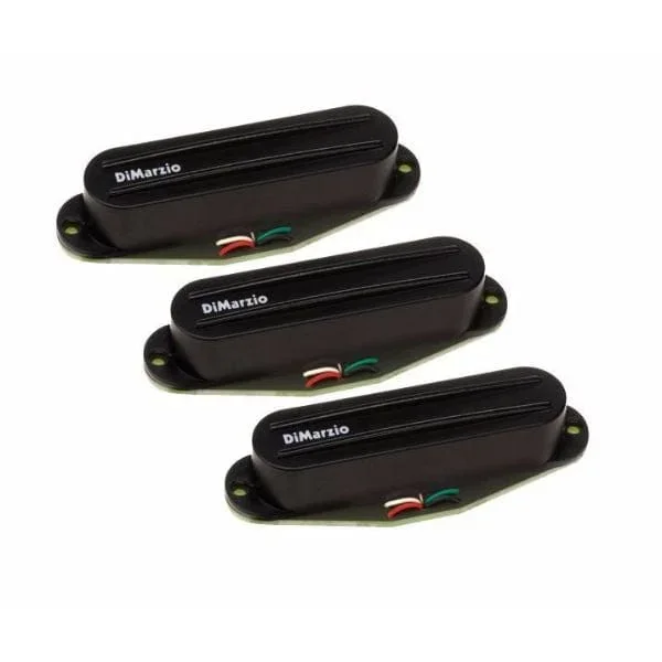 DiMarzio Fast Track 3 Strat Pickup Set, Black