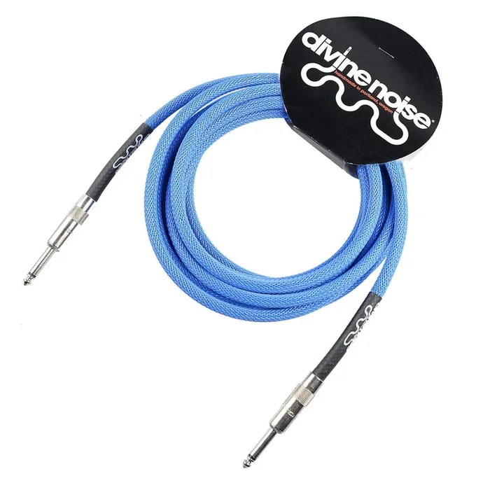 Divine Noise Tech Flex Cable Neon Blue 15′ Straight/Straight